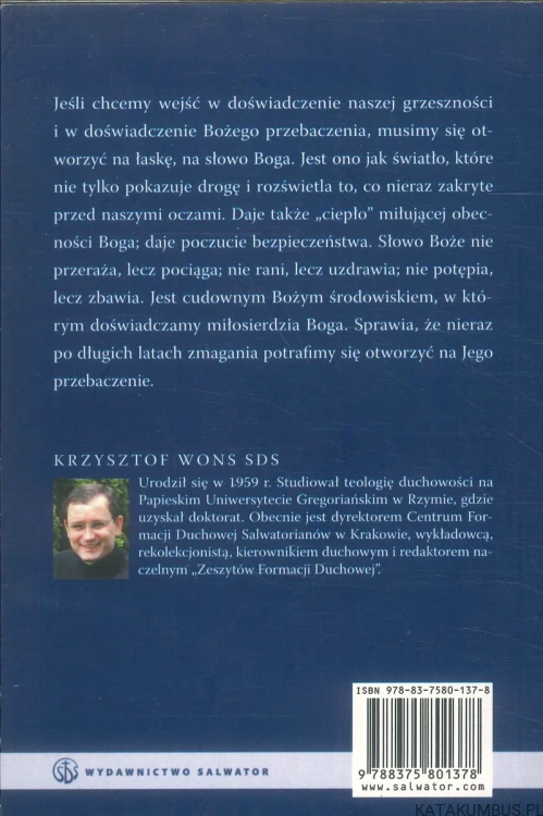 Grzech i przebaczenie w świetle słowa Bożego. KRZYSZTOF WONS SDS