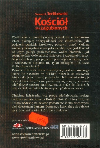 Kościół (dla) zagubionych. TOMASZ P. TERLIKOWSKI