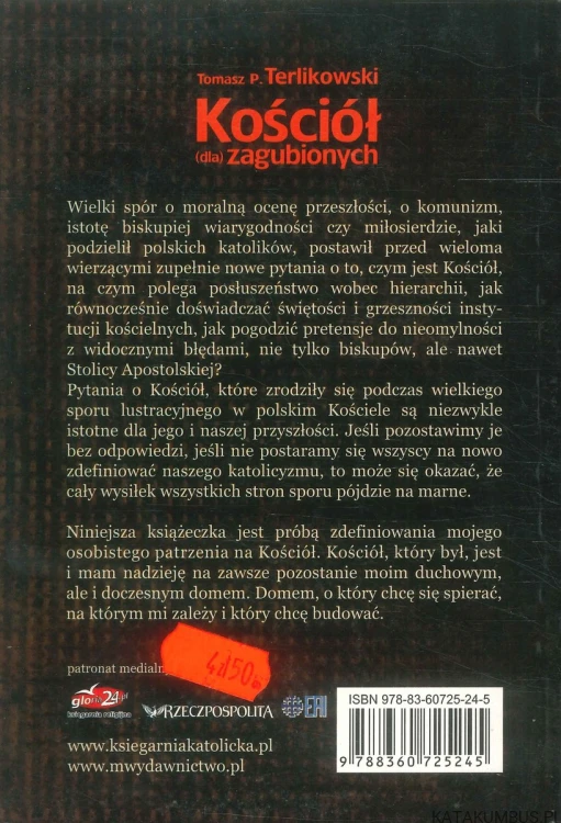 Kościół (dla) zagubionych. TOMASZ P. TERLIKOWSKI