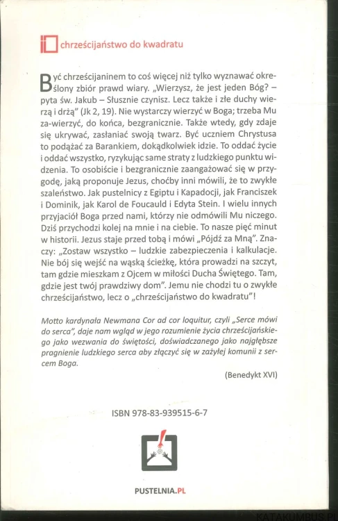 Ja oraz mój Stwórca. John Henry Newman. ANDRZEJ MUSZALA