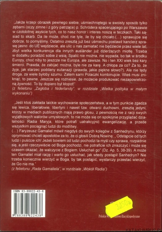Eutanazja po polsku i inne dziwne sprawy. ZYGMUNT ZIELIŃSKI