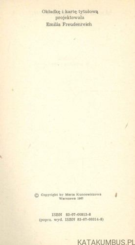Tristan 1946. MARIA KUNCEWICZOWA