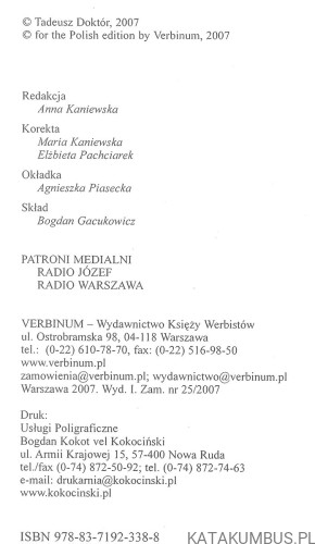 Doświadczenie religijne. TADEUSZ DOKTÓR