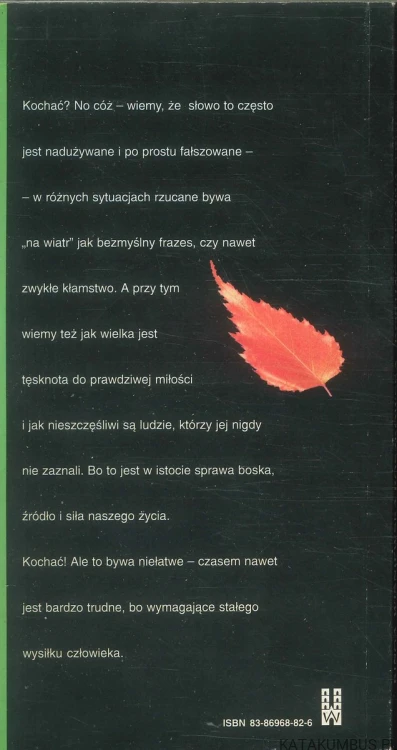 Kochać? Sprawa trudna. KINGA WIŚNIEWSKA-ROSZKOWSKA