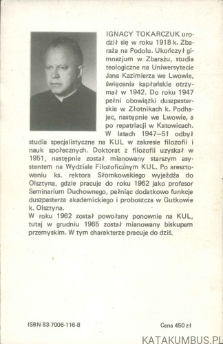 Moc i wytrwałość. BP IGNACY TOKARCZUK