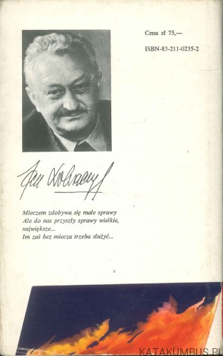 Święty miecz. JAN DOBRACZYŃSKI