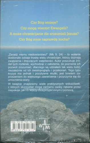 Wątpliwości w wierze. ALISTER MCGRATH
