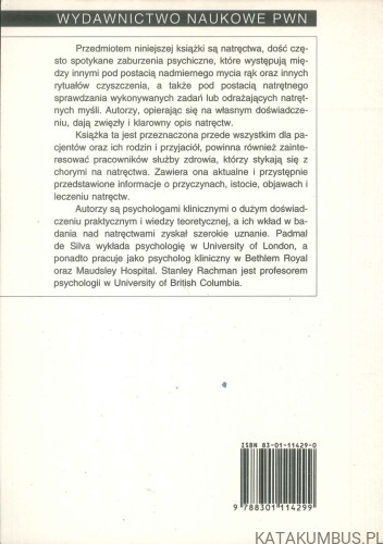 Nerwica natręctw. PADMAL DE SILVA, STANLEY RACHMAN