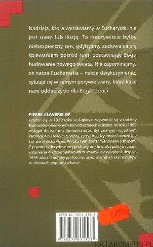 Oddać życie. PIERRE CLAVERIE OP