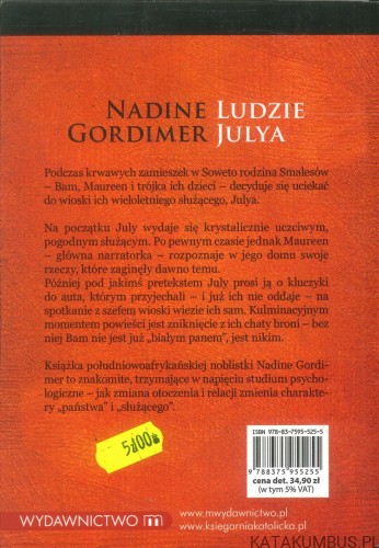 Ludzie Julya. NADINE GORDIMER