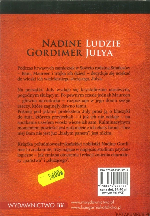 Ludzie Julya. NADINE GORDIMER