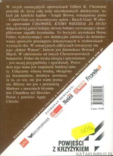 Człowiek, który wiedział za dużo. GILBERT K. CHESTERTON