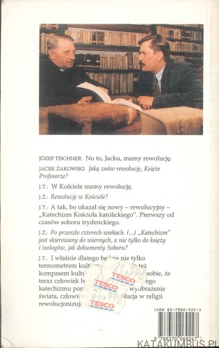 Tischner czyta Katechizm. KS. JÓZEF TISCHNER, JACEK ŻAKOWSKI