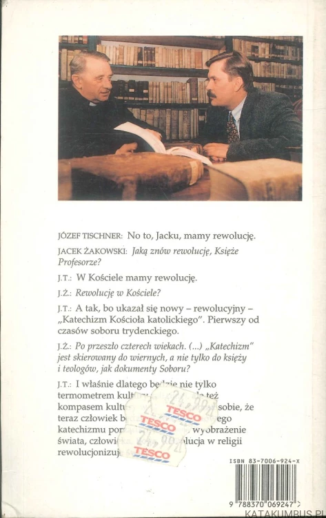 Tischner czyta Katechizm. KS. JÓZEF TISCHNER, JACEK ŻAKOWSKI