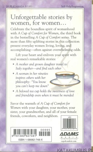 A cup of comfort for women. RED. COLLEEN ELL