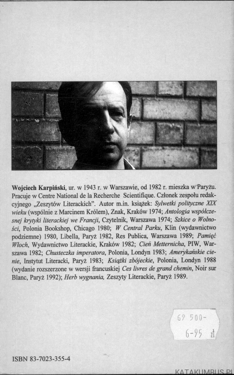 Fajka Van Gogha. WOJCIECH KARPIŃSKI