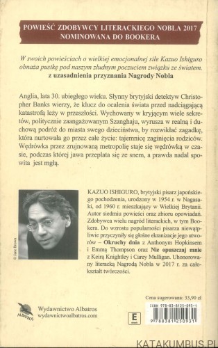 Kiedy byliśmy sierotami. KAZUO ISHIGURO