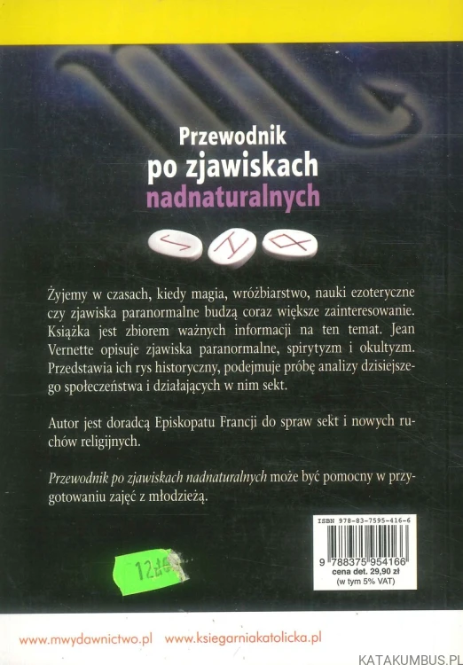 Przewodnik po zjawiskach nadnaturalnych. JEAN VERNETTE