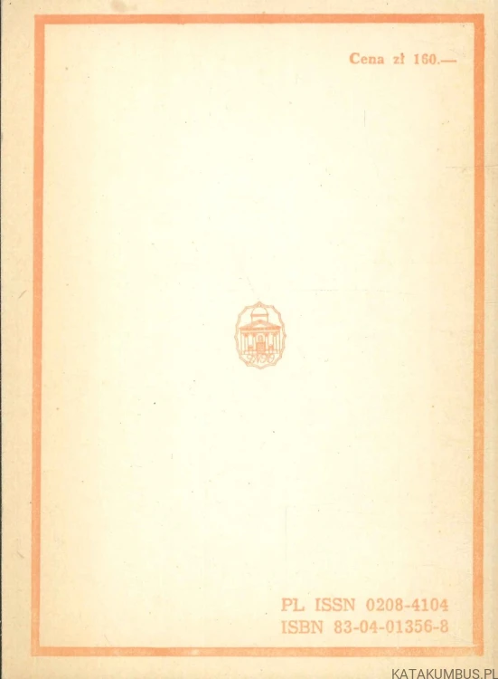 Wybór poezji. K. I. GAŁCZYŃSKI