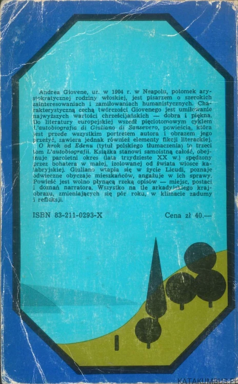 O krok od Edenu. ANDREA GIOVENE