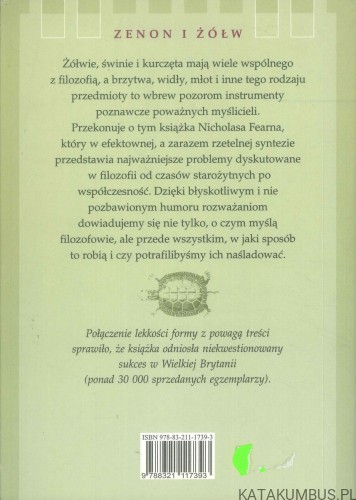 Zenon i żółw. Jak myślą filozofowie. NICHOLAS FEARN