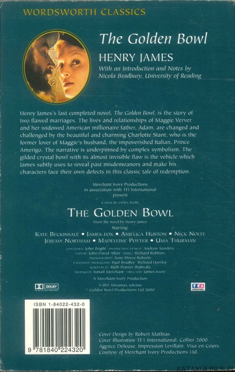 The Golden Bowl. HENRY JAMES