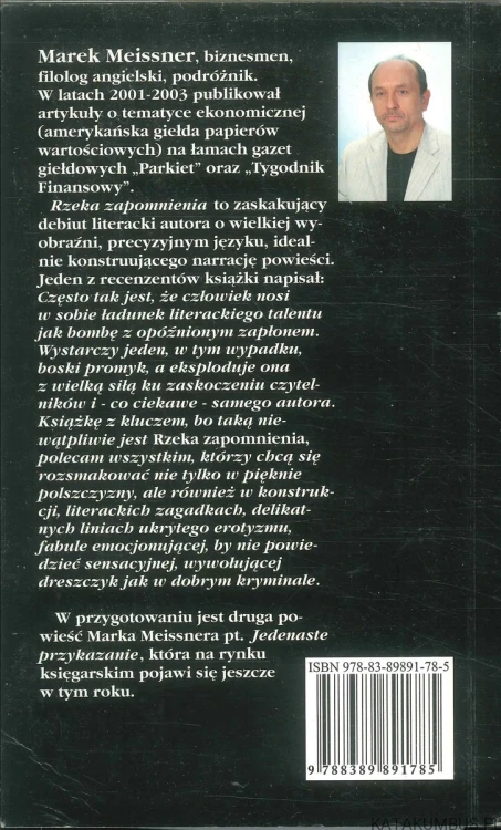 Rzeka zapomnienia. MAREK MEISSNER