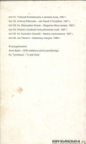 Wspólnota wiary i działania. KS. ANDRZEJ PRZYBYLSKI