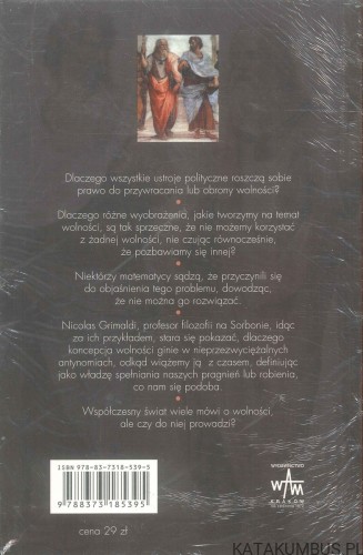 Dylematy wolności. NICOLAS GRIMALDI