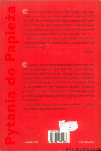 Pytania do Papieża. JAN PAWEŁ II