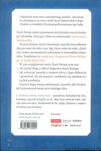 Duch Święty mówi do ciebie. BOŻENA MARIA HANUSIAK