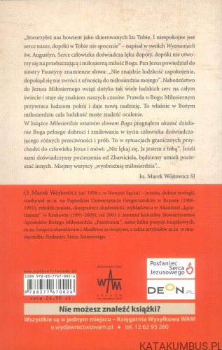 Miłosierdzie ostatnim słowem Boga. MAREK WÓJTOWICZ SJ
