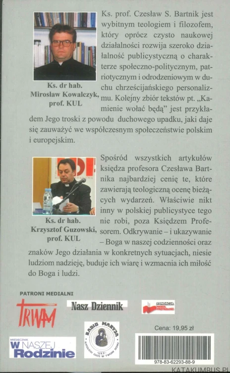Kamienie wołać będą. CZESŁAW STANISŁAW BARTNIK