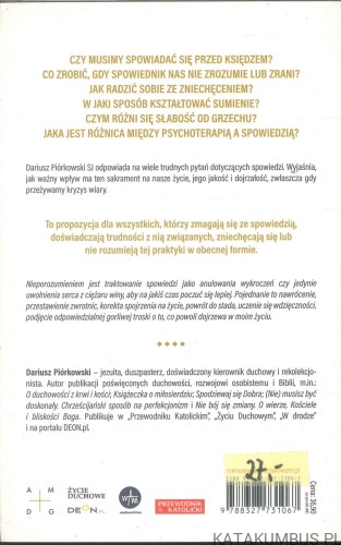 Po co nam spowiedź?. DARIUSZ PIÓRKOWSKI SJ
