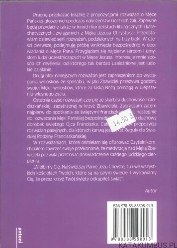 W przepaść Męki Twej wchodzę. Kazania pasyjne. WALDEMAR POLCZYK OFM