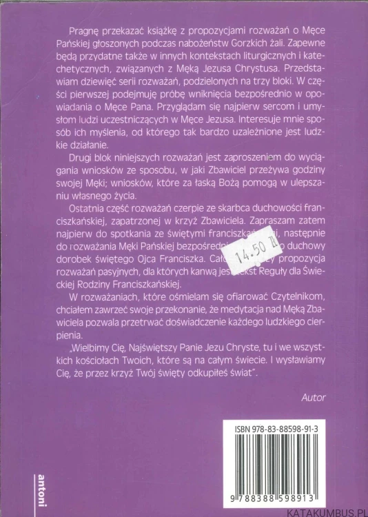 W przepaść Męki Twej wchodzę. Kazania pasyjne. WALDEMAR POLCZYK OFM
