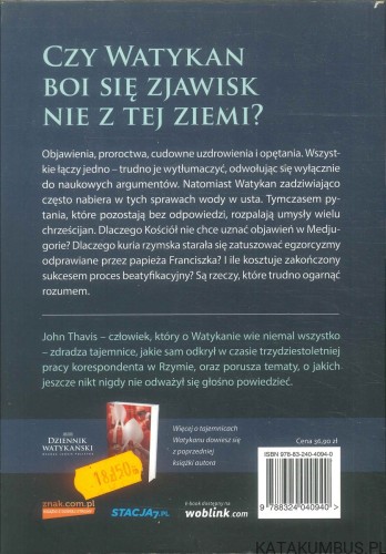 Tajemnice watykańskich proroctw. JOHN THAVIS