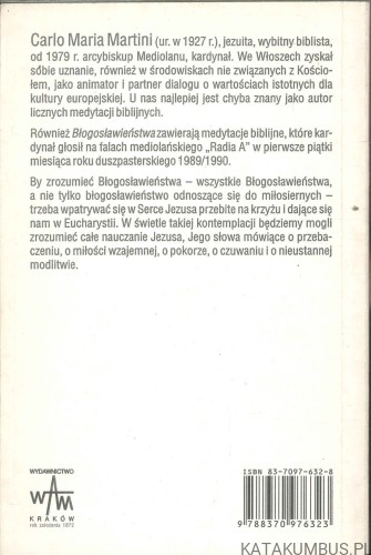 Błogosławieństwa. CARLO MARIA MARTINI