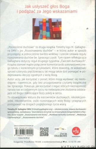 Pocieszenie duchowe. TIMOTHY M. GALLAGHER OMV