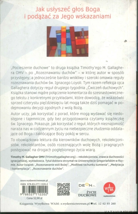 Pocieszenie duchowe. TIMOTHY M. GALLAGHER OMV