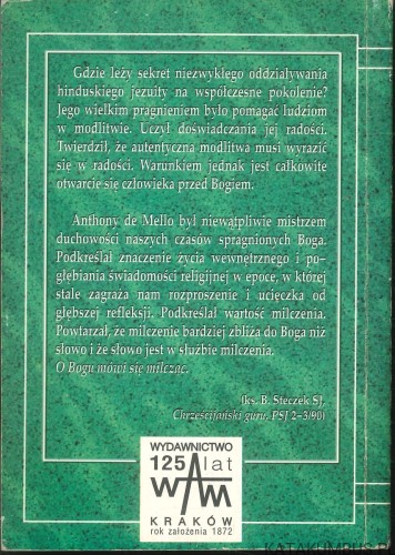 Modlitwa żaby 2. ANTHONY DE MELLO