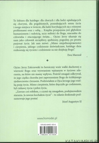 Zawsze kochałem życie. JERZY ZAKRZEWSKI SJ, JÓZEF AUGUSTYN SJ