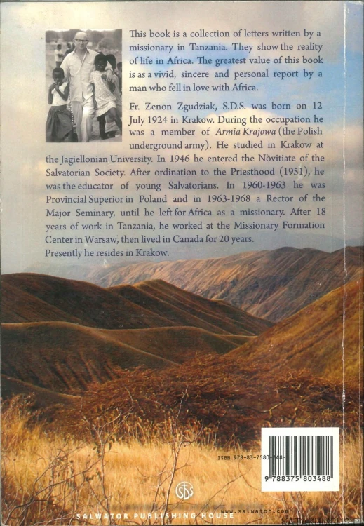 Letters from Tanzania. ZENON ZGUDZIAK SDS