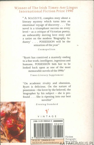 Possession: a romance. A.S. BYATT