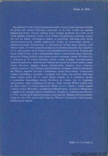 Całun turyński. IAN WILSON