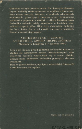 Cichym ścigałam go lotem. JOE ALEX