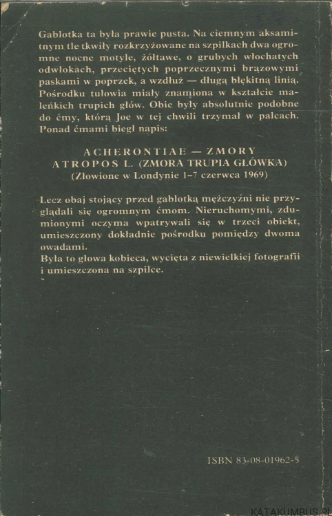 Cichym ścigałam go lotem. JOE ALEX