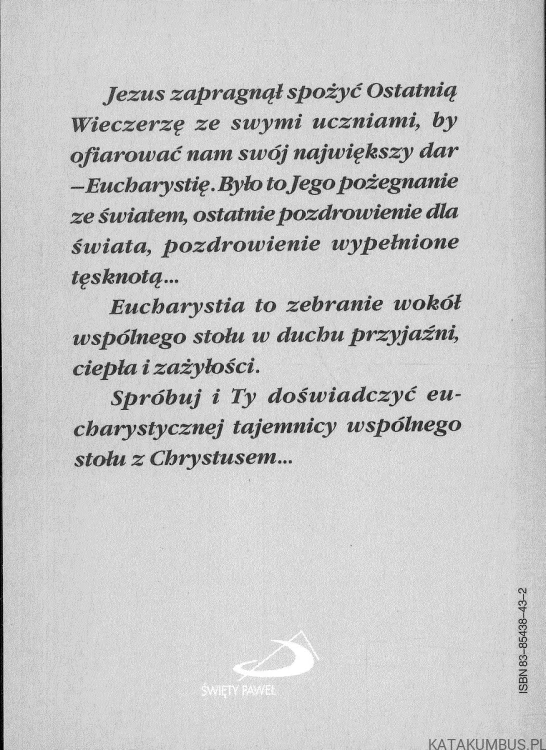 Radość Eucharystii. PRACA ZBIOROWA