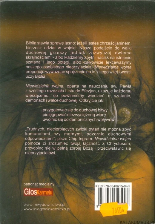 Niewidzialna wojna, czyli o szatanie, demonach i walce duchowej. CHIP INGRAM