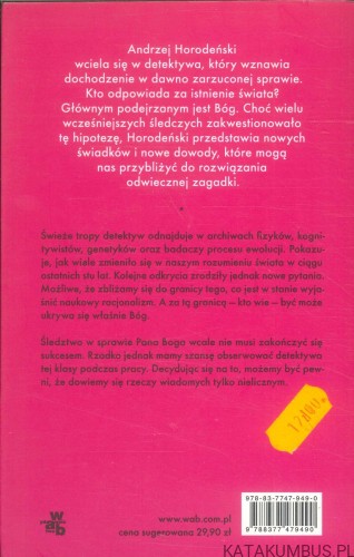 Śledztwo w sprawie Pana Boga. ANDRZEJ HORODEŃSKI